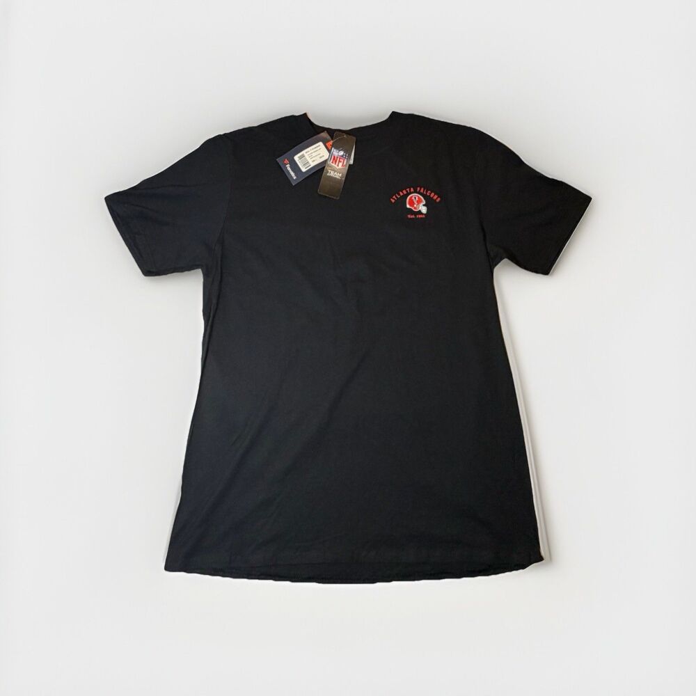 NWT Fanatics Atlanta Falcons T Shirt Black Large NFL Team Apparel Mens
